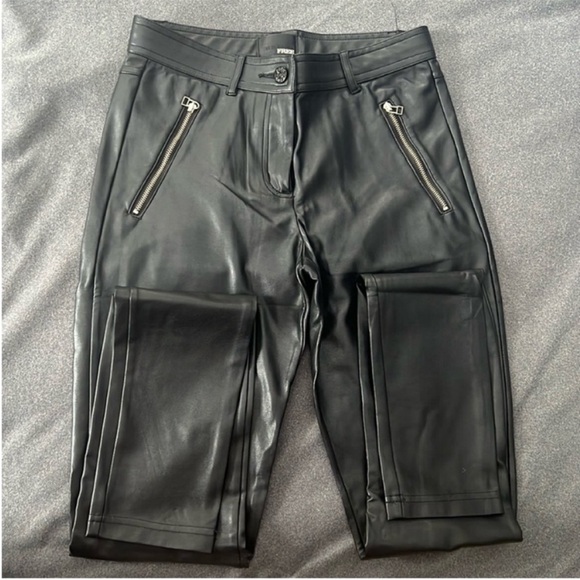 Wilfred Pants - Wilfred Free | Women’s Size 0 Black Faux Leather Pants
